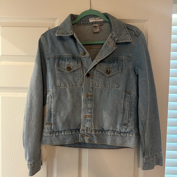 American Apparel Light Blue Jean Jacket - Picture 1 of 2